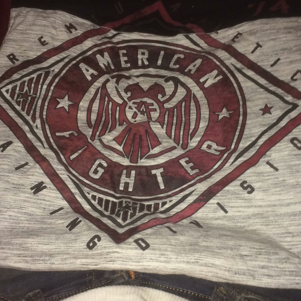 American fighter shirt